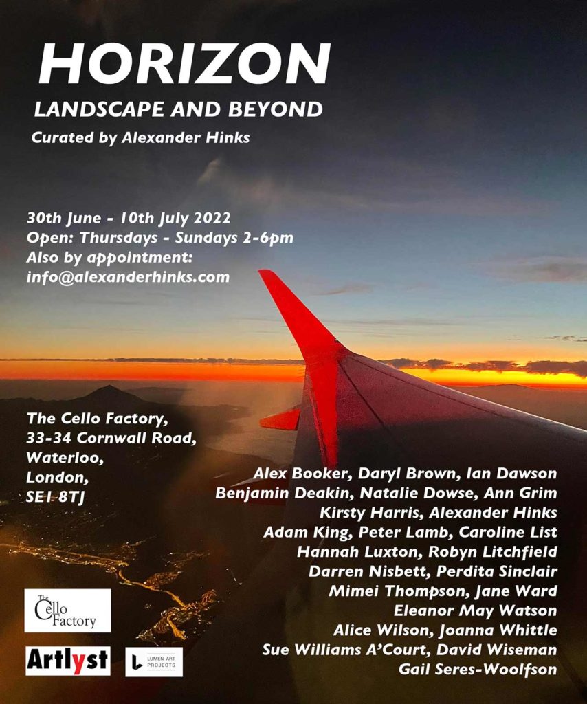 Horizon exhibition poster